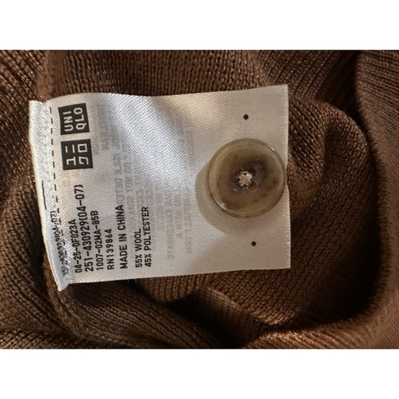 Uniqlo Women's Brown Cardigan Size XS - Picture 7 of 11